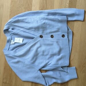 Nwt J crew factory women's cotton sweater size M